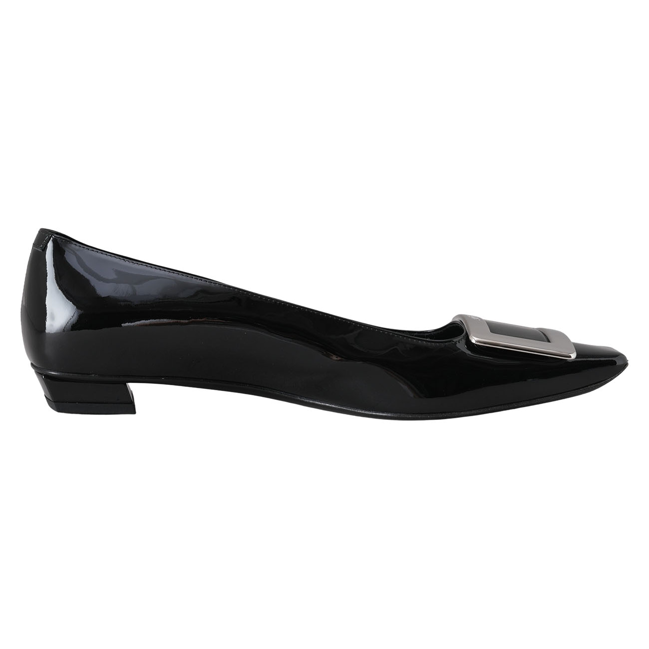 ROGER VIVIER(USED)로저비비에 벨 비비에 메탈버클 구두 #38.5